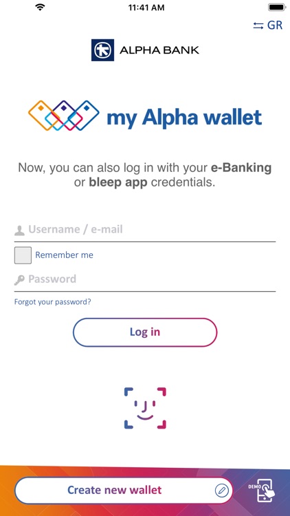 my Alpha wallet