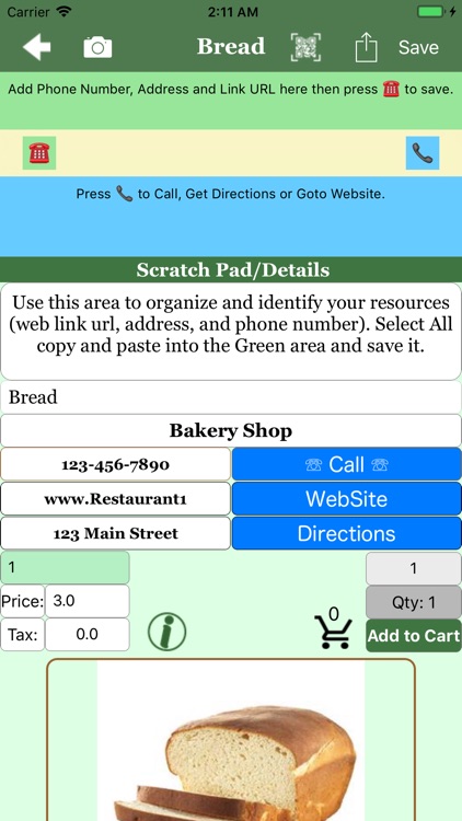 Shopping List II