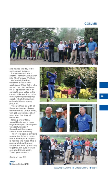 Hoops – QPR Official Programme screenshot-4