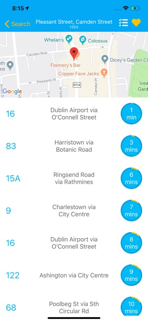 Next Bus Dublin(圖2)-速報App