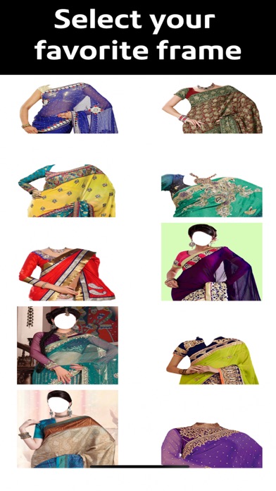 How to cancel & delete Beautiful Saree Photo Montage from iphone & ipad 2