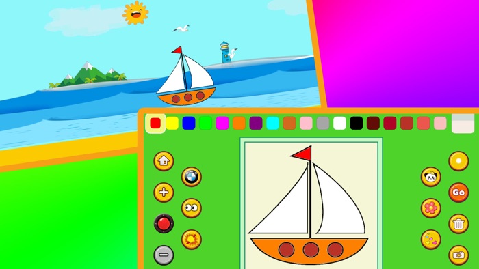 팬더 차량 색칠 ABC