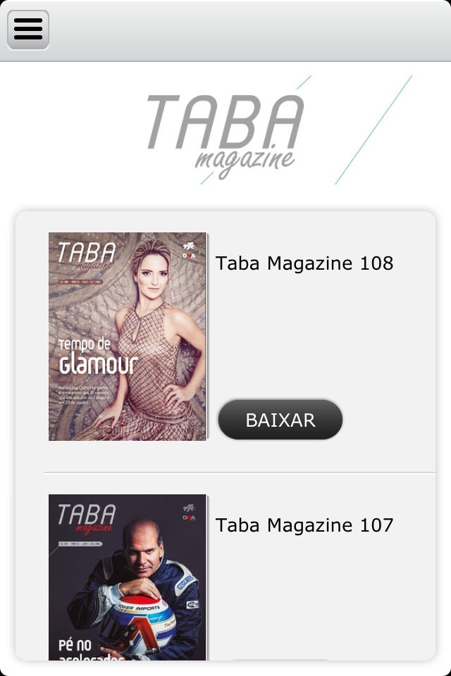Taba Magazine screenshot 2