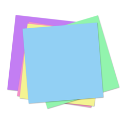 sticky notes widget