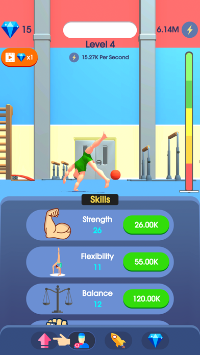 Idle Gymnastics screenshot 2