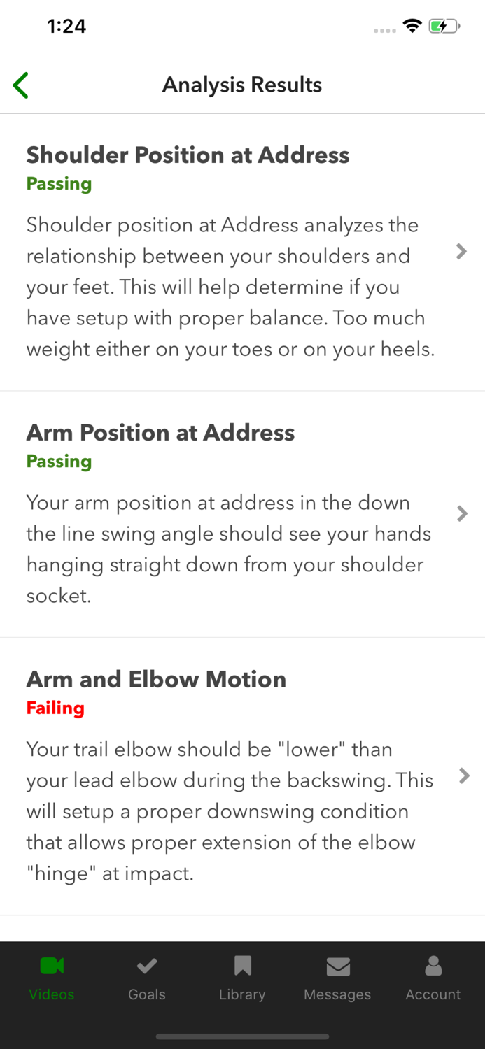 Swingbot Swing Analysis Coach