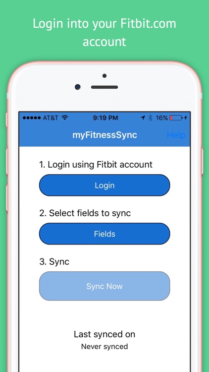 Fitbit to Apple Health Sync