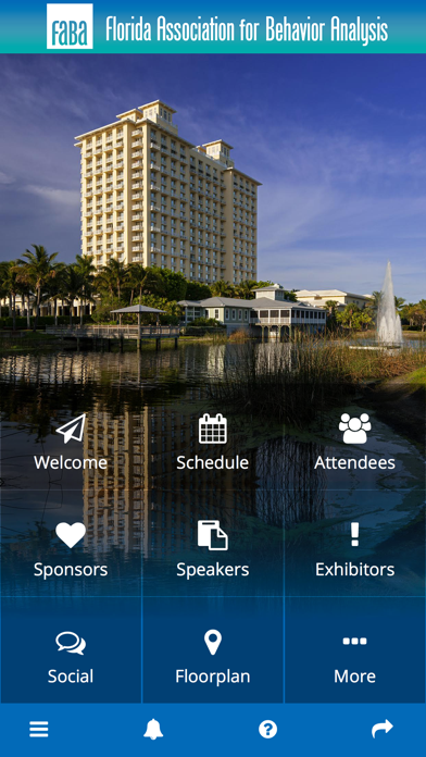 FABA Conference App screenshot 2