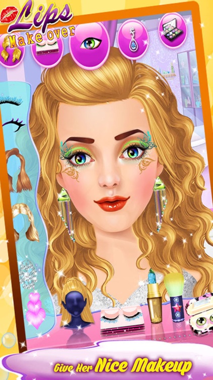 Glossy Lips Makeover Salon screenshot-3