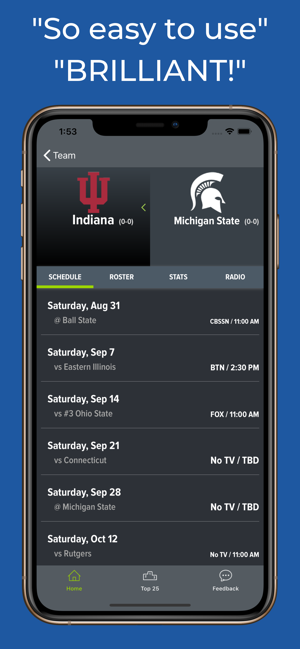 Michigan State Football(圖9)-速報App