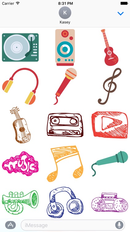 Music Stickers