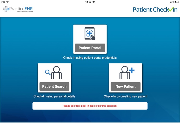 Practice EHR Patient Check-In screenshot-4