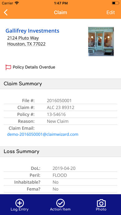 How to cancel & delete ClaimWizard from iphone & ipad 2