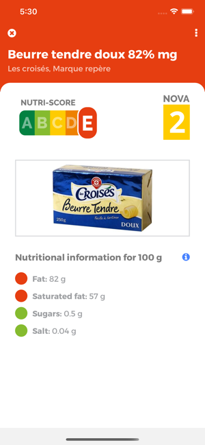 Nutri Score Scan(圖2)-速報App