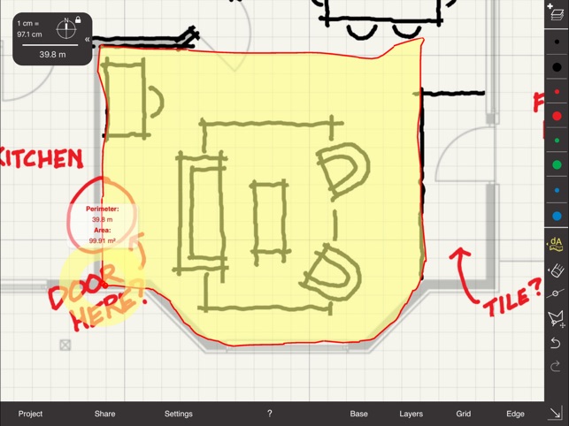 Arrette Scale sketch drafting(圖4)-速報App