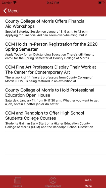 County College of Morris screenshot-6