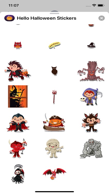 Hello Halloween Stickers screenshot-6