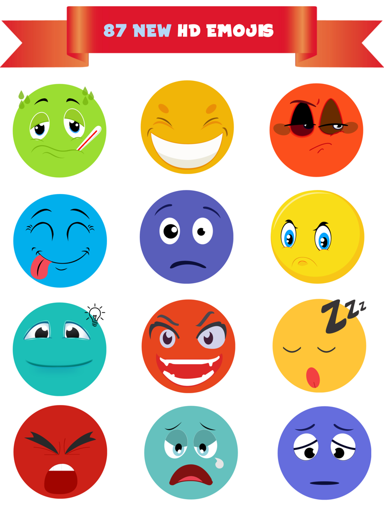 Big Emojis  Funny Stickers  App for iPhone  Free Download  