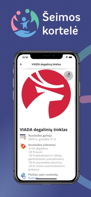 Seimos Kortelė On The App Store