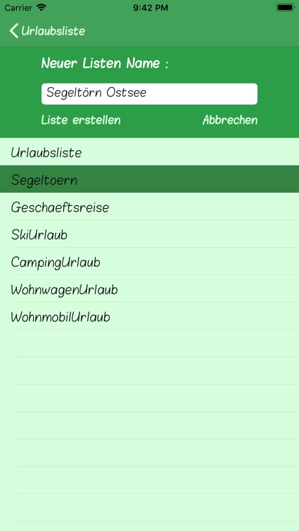 Urlaubsliste screenshot-8