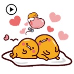 Animated Gudetama Egg Sticker