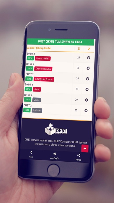 DHBT Sınavına Hazırlık screenshot 2
