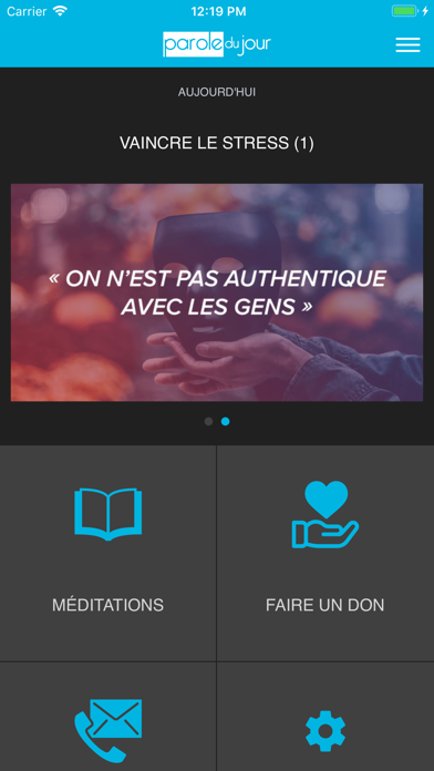 Screenshot #2 pour Parole du jour