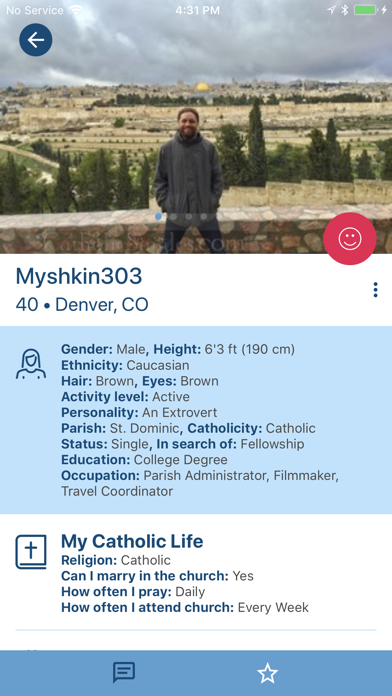 Catholic Singles Dating App screenshot 2