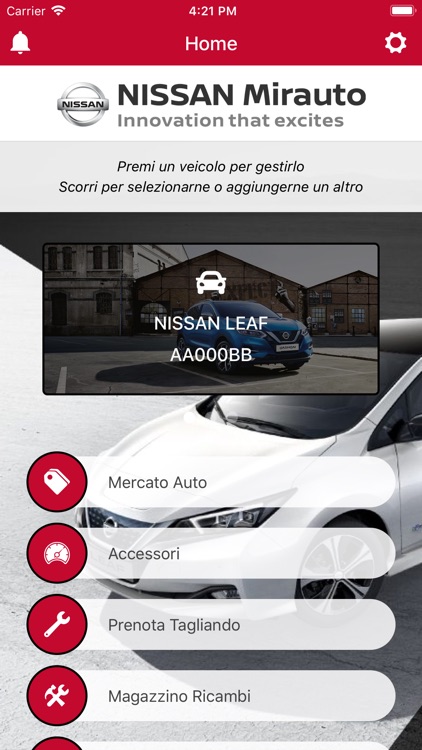 Nissan Mirauto App