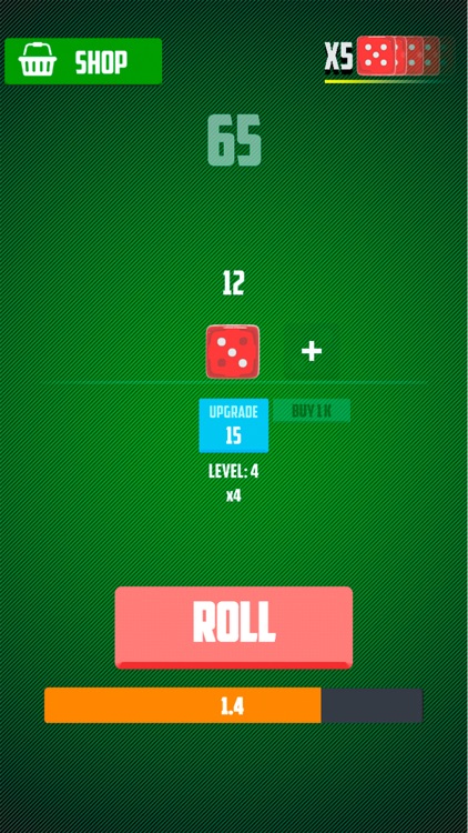 Red dices: roller Idle