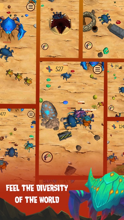 Spore Monsters.io Pitfall Crab