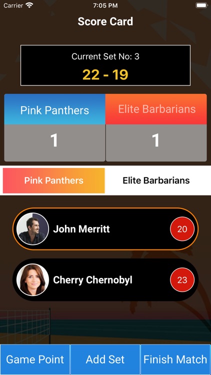 Beach Volleyball Score Card screenshot-9