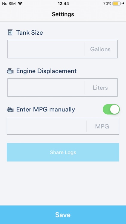 TITAN Fuel Tracker