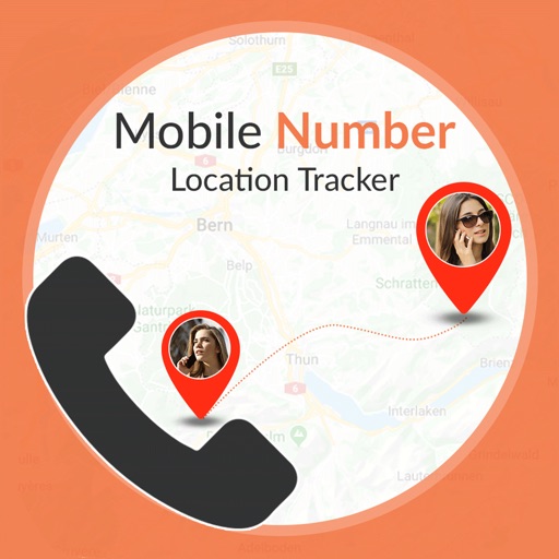 Track Mobile Number Icon