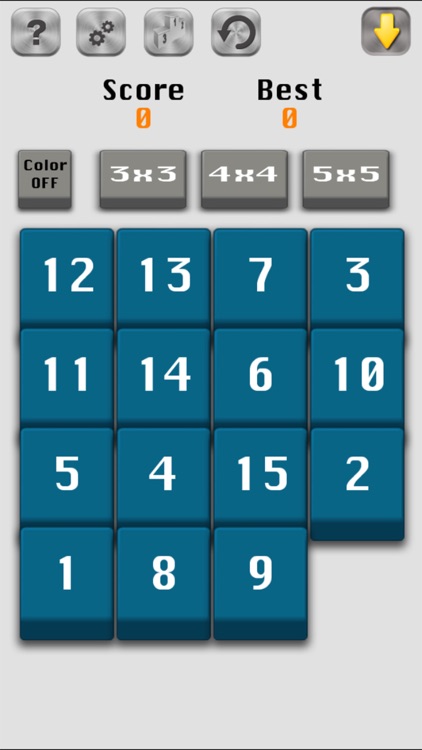 Number Slide-15 Fifteen puzzle screenshot-4