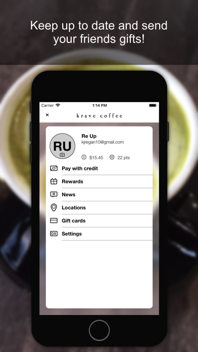 How to cancel & delete Krave Coffee from iphone & ipad 3