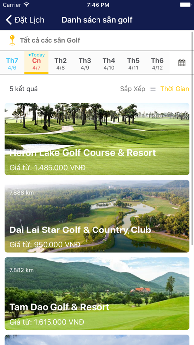 Fastee: Golf Tee Time Booking screenshot 3