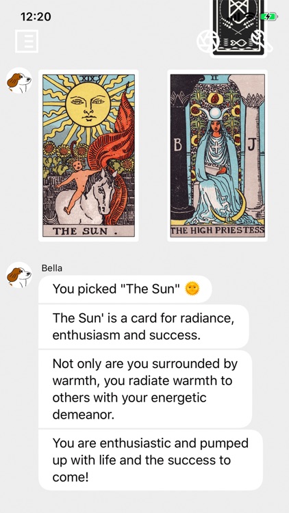 Tarot Chatbot - Dear Bella