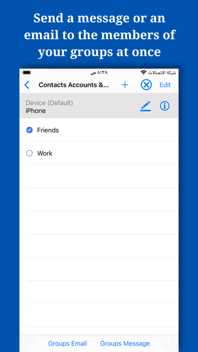 Backup And Manage Contacts screenshot 4