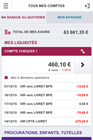 Louvre Banque Privée screenshot 2