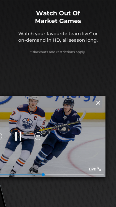 NHL GameCenter 2011-2012 Screenshot 2