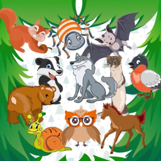 KidsDi: Forest animals puzzle