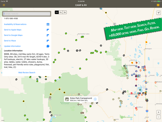 Camp & RV - Tent Camping to RV Parks screenshot