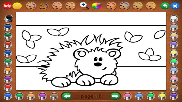 Coloring Book Baby Animals screenshot-6