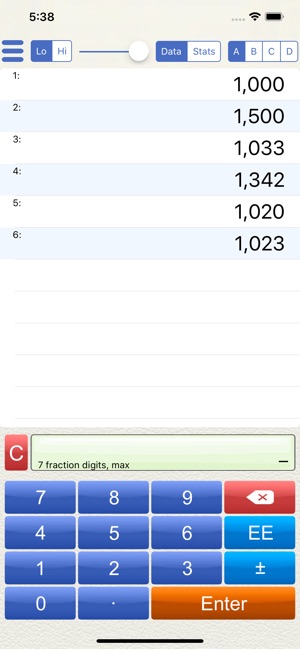 Talking Statistics Calculator