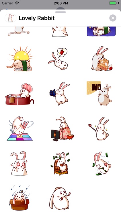 Lovely Rabbit Sticker Pack