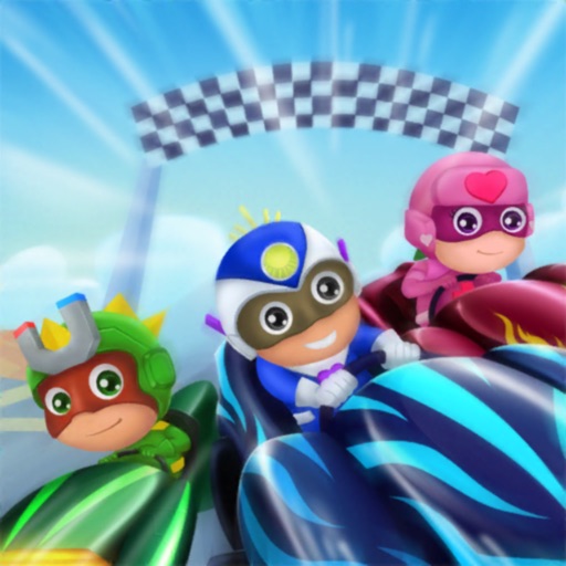 Masked Heroes: 3D Kart Racing iOS App
