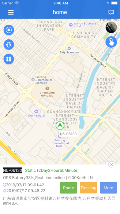 UKI GPS screenshot 2