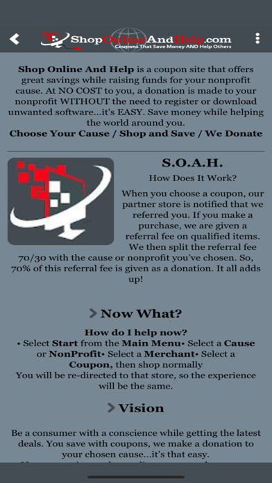 Shop Online And Help screenshot 3