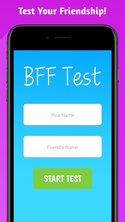 BFF Friendship Test - Quiz